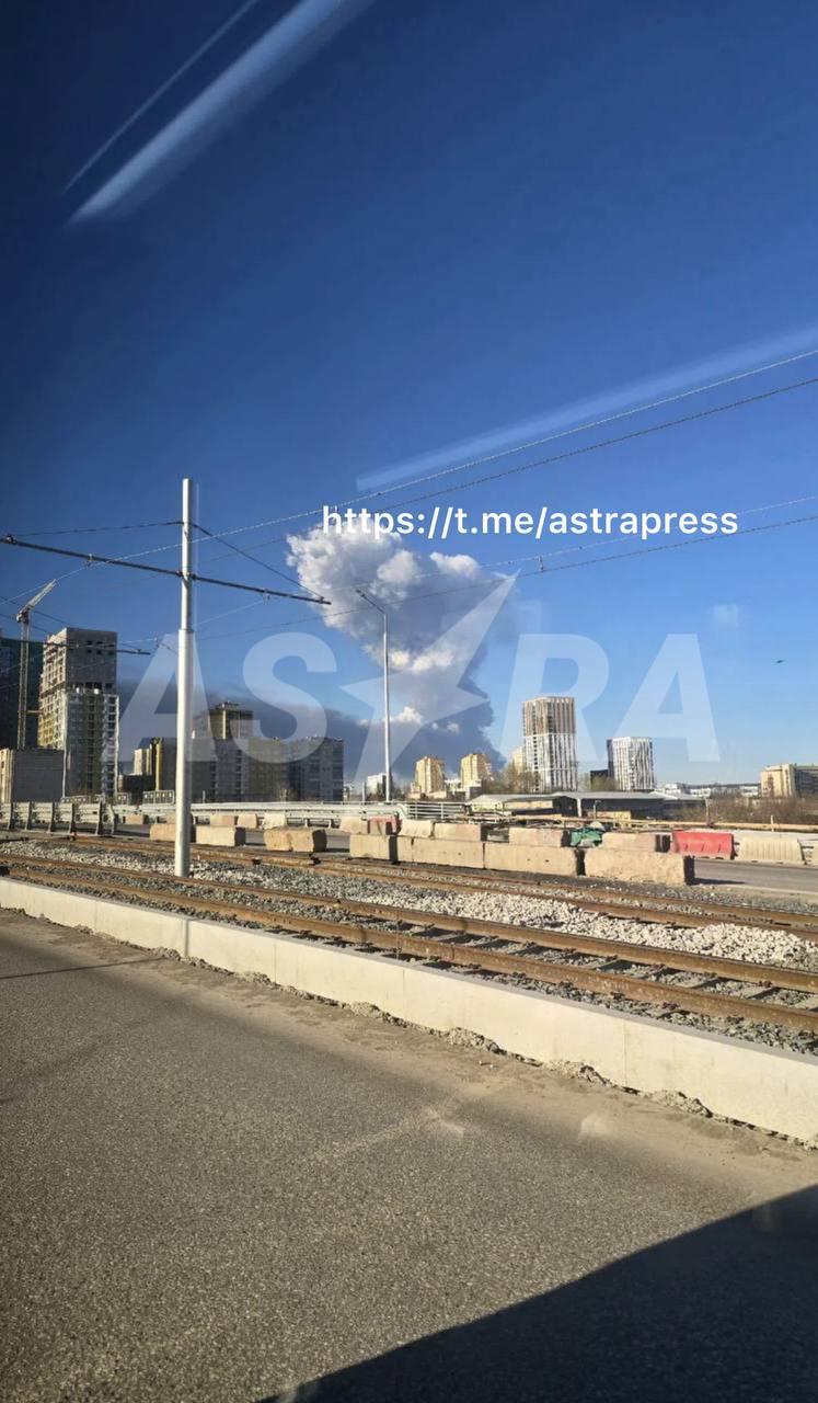 New explosion in Russia's Perm triggers toxic leak, white mushroom cloud rises overhead